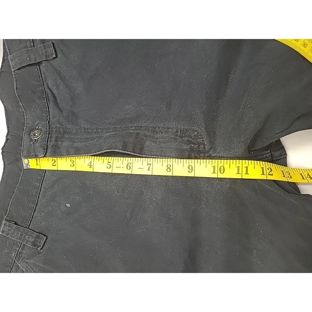 Vtg Bkack‎ Wrangler Cargo Pants 36x30